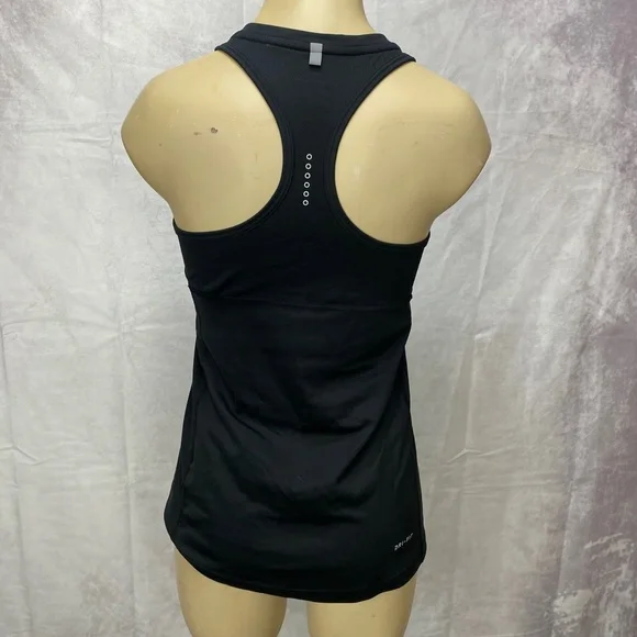 Lot of 5 Nike Womens XS Running Training Tank Tops Dri-Fit Racerback Elastika - Picture 3 of 14